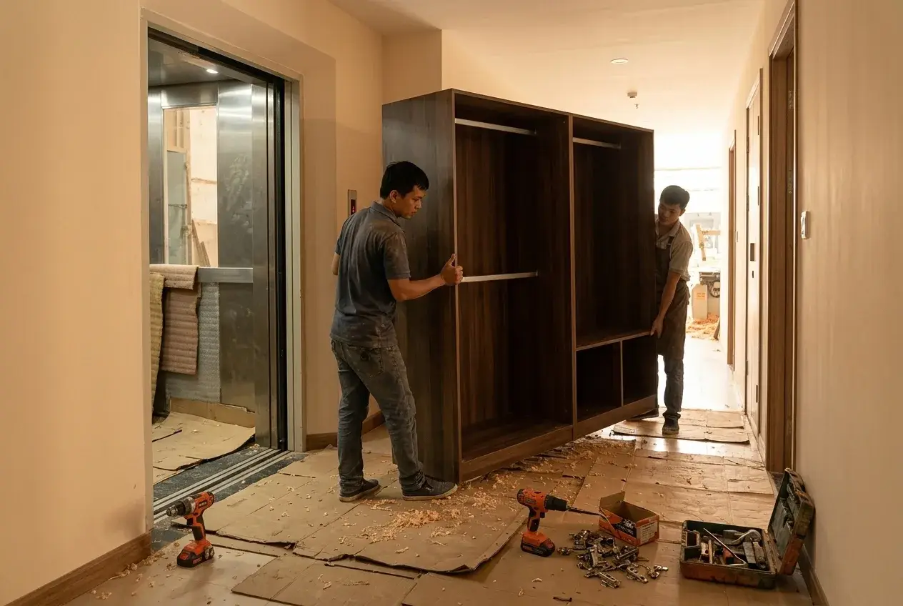 Vài căn xưởng vừa bàn giao 5